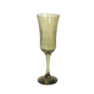 Taça 180 ml vidro champagne lirio ambar verde 7834046 Allmix