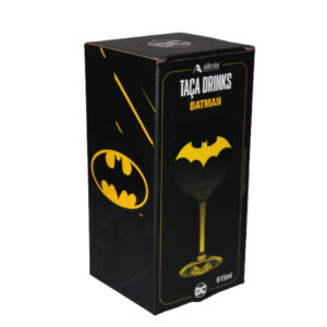 Taça 615 ml vidro gin prime batman ref 809061 Allmix