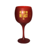 Taça 615 ml vidro gin prime the flash vermelho ref 809063 Allmix