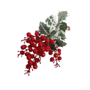 Enfeite decorativo de natal planta 36cm permanente flh47 Multiart