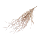 Enfeite decorativo de natal galho 47cm rose ref flb25r Multiart