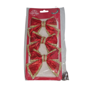 kit c/ 03 lacos decorativo de natal ref lac0003 Multiart