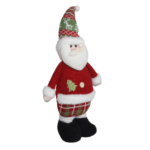 Papai noel decorativo 50cm feltro ref nat0186 Multiart