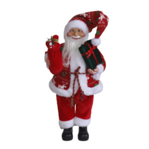 Papai noel decorativo de natal 46cm ref nat0213 Multiart