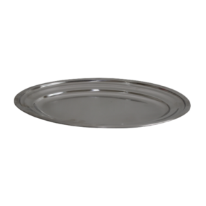 Travessa oval inox 35cm rasa ref wx4456 Wellmix