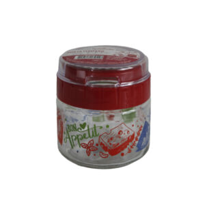 Porta temperos 300ml vidro c/ tampa raladora 8877 Wellmix