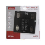 Balanca digital banheiro de bioimpedancia ate 180kg 10446 Wellmix