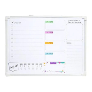 Lousa magnetica 40x30 ref wpl20107 Wincy