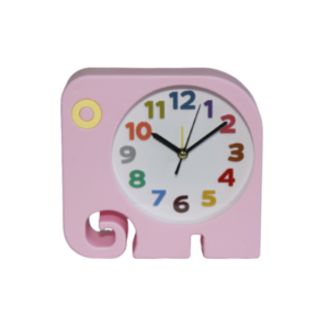 Relogio de mesa 15x14,5x4,2cm plastico color ref 4295 Amigold