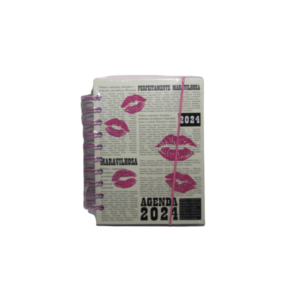 Agenda 168 folhas capa dura 15x12cm ref 4733 Amigold