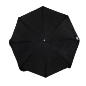 Sombrinha manual pequena preto de bolsa ref rjs01295 Elite