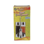 Galheteiro c/ 04 pcs vidro c/ suporte cromado rj7508 Elite