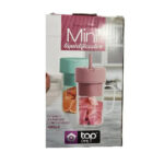 Liquidificador portatil 420ml 06 lam c/ canudo top1148 DL Festas