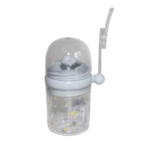 Copo 250ml infantil c/ canudo divertido baleia top1150 DL Festas