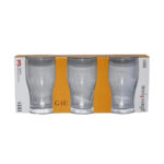 Produto Jogo c/ 03 copos vidro 285ml cerveja 3607 Euroquadros Fratelli