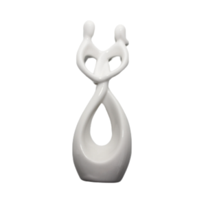 Enfeite decorativo 17cm de porcelana ycmc10 You Bai