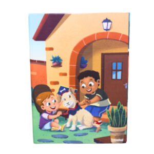 Caderno 96 folhas brochura capa desenho 20x27,5cm 2364 Credeal