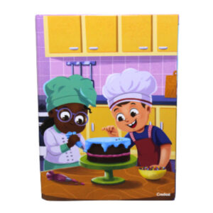 Caderno 96 folhas brochura capa desenho 20x27,5cm 3326 Credeal