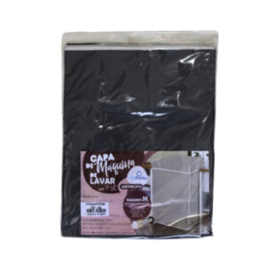 Capa de maquina M pvc antimofo cinza ref 1290 Vida Pratika