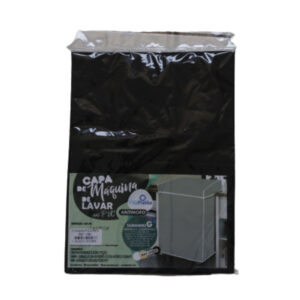 Capa de maquina G pvc antimofo preta ref 1796 Vida Pratika