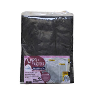 Capa de maquina M flanelada c/ ziper ref 1849 Vida Pratika