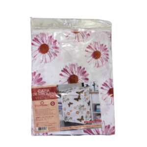 Capa de maquina G vinil estamapado ref 3117 Vida Pratika