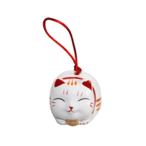 Gatinho porcelana sino da sorte ref mgto908 Matins Importação
