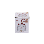 Gatinho porcelana sino da sorte ref mgto908 Matins Importação