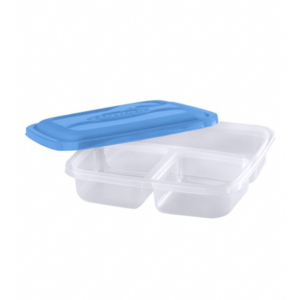 Pote quadrado c/ 03 divisorias palstico ref peq-30 Giplas