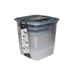 Jogo c/ 04 potes quadrados PMGeGG alto ref cqah04 Giplas