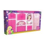 Brinquedo quarto casinha de boneca ref 281 Lua De Cristal