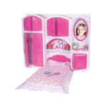 Brinquedo quarto casinha de boneca ref 281 Lua De Cristal