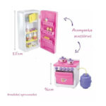 Produto Brinquedo nova cozinha geladeira e fogao ref 646 Lua De Cristal