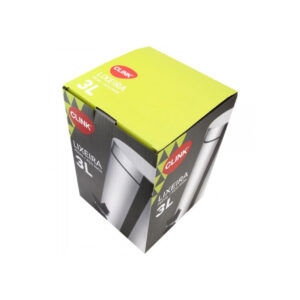 Lixeira 03 lts inox c/ pedal ref ck649 Clink