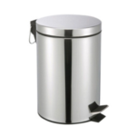 Lixeira 05 lts inox c/ pedal ref ck650 Clink
