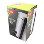 Lixeira 12 lts inox c/ pedal ref ck651 Clink