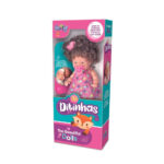 Boneca as ditinhas branca c/ cabelo ref 1144-x Nova Toys