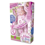 Boneca nina baby branca 52cm ref 1047 Nova Toys