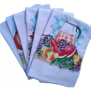 Pano 100x70cm copa estampado ref 5804 Daltextil