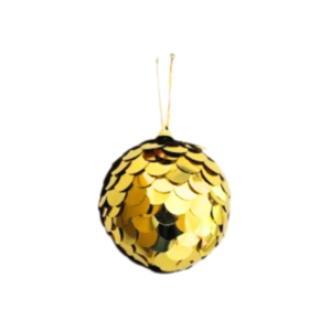 Bola de natal decorativa 08 cm escamas ref nbol8v04 Multiart