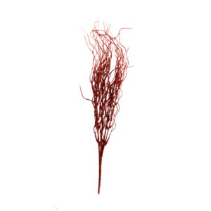Produto Enfeite decorativo de natal galho flor 47cm vermelho 25v Multiart