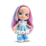 Boneca rainbow nails pink azul 26cm ref 802 Bambola