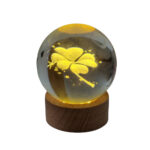 Enfeite decorativo mesa luminaria globo vidro 7814wlfc Apeximp