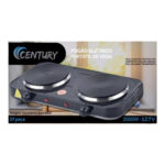 Fogão eletrico portatil mesa 02 bocas 127V 808769 Tid Import