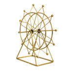 Produto Enfeite decorativo 22,5x21,5cm roda gigante metal ref 2971 FWB