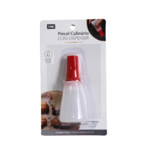 Pincel culinario c/ dispenser 60 ml plastico ref 9336 FWB