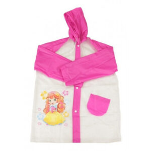 Capa de chuva color infantil c/ manga e capuz ref 9836 FWB