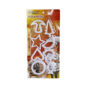 Kit c/ 08 moldes plasticos culinarios ref rj0920 Elite