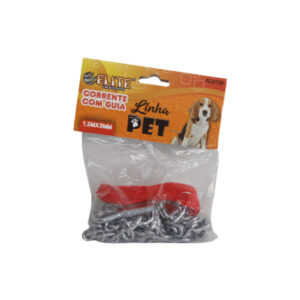 Corrente 1,2 mt meta 3mm para pets ref rj2720 Elite