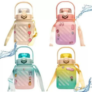 Garrafa 1,5 lts squeeze color quadrada ref rj2115 Elite